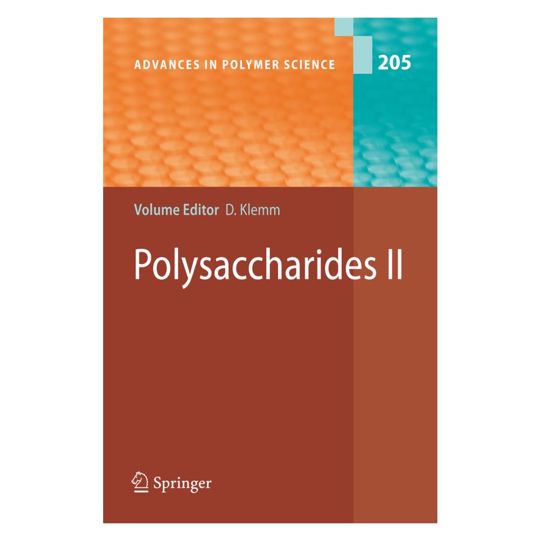 Springer Polysaccharides II (Englisch, Softcover, Dieter Klemm) (55373548)