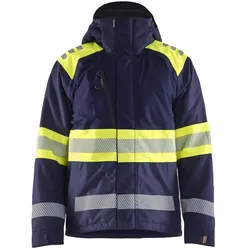 Warnschutz Winterjacke Kl. 1 "4480" - M - marine/gelb