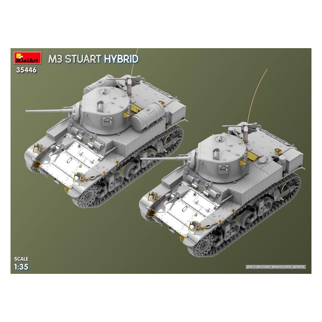 Mini art M3 Stuart Hybrid (35446)