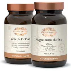 Experten-Bundle Gelenk Fit plus + Magnesium duplex Presslinge