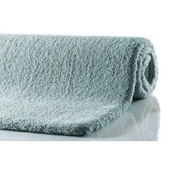 RHOMTUFT Badteppich SQUARE/ASPECT aquamarin 80 x 160 cm