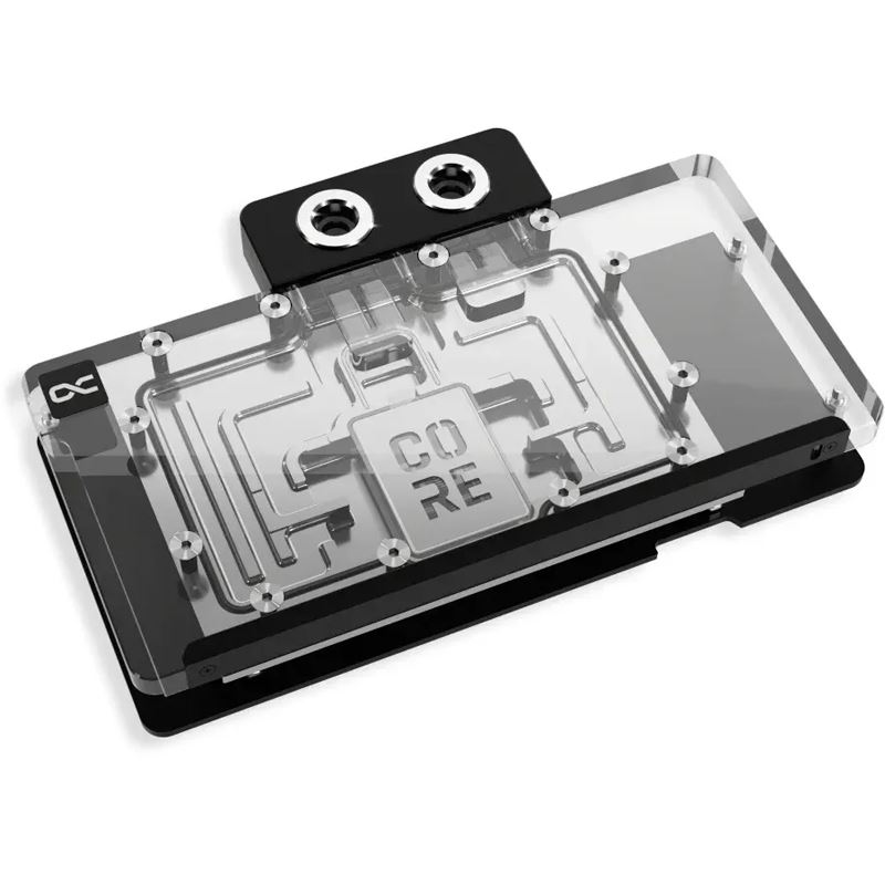 Alphacool Core RX 9070 XT Steel Legend mit Backplate