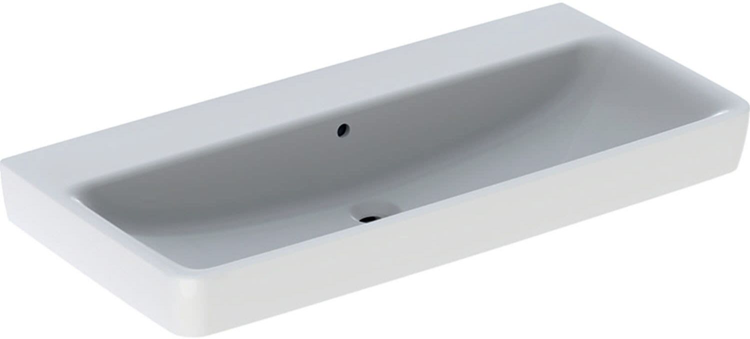 Geberit Renova Plan washbasin 100 cm without tap hole, with overflow 501.708.00.1