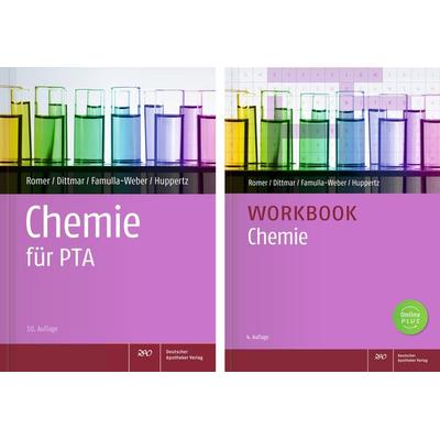 Romer et al., Chemie für PTA und Workbook Chemie, Set von Marion Romer,Silke Dittmar,Doroth Famulla-Weber, Deutscher Apotheker Verlag,