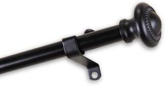 InStyleDesign Cabernet Adjustable Curtain Rod 7/16-Inch