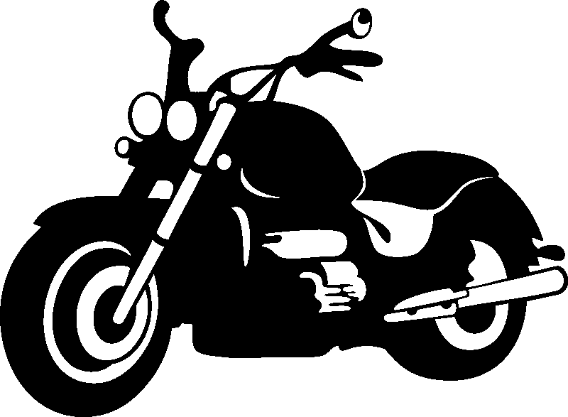 Ambiance-sticker Sticker Moto routier