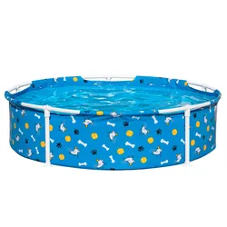Frame Pool Pfote für Haustiere Ø 122 x 30,5 cm