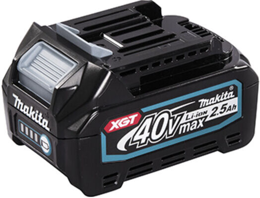 Makita 191B36-3 Akku BL4025   40 V / 2,5 Ah   für Akku-Geräte   mit Schnellladefunktion und Ladestandanzeige  )
