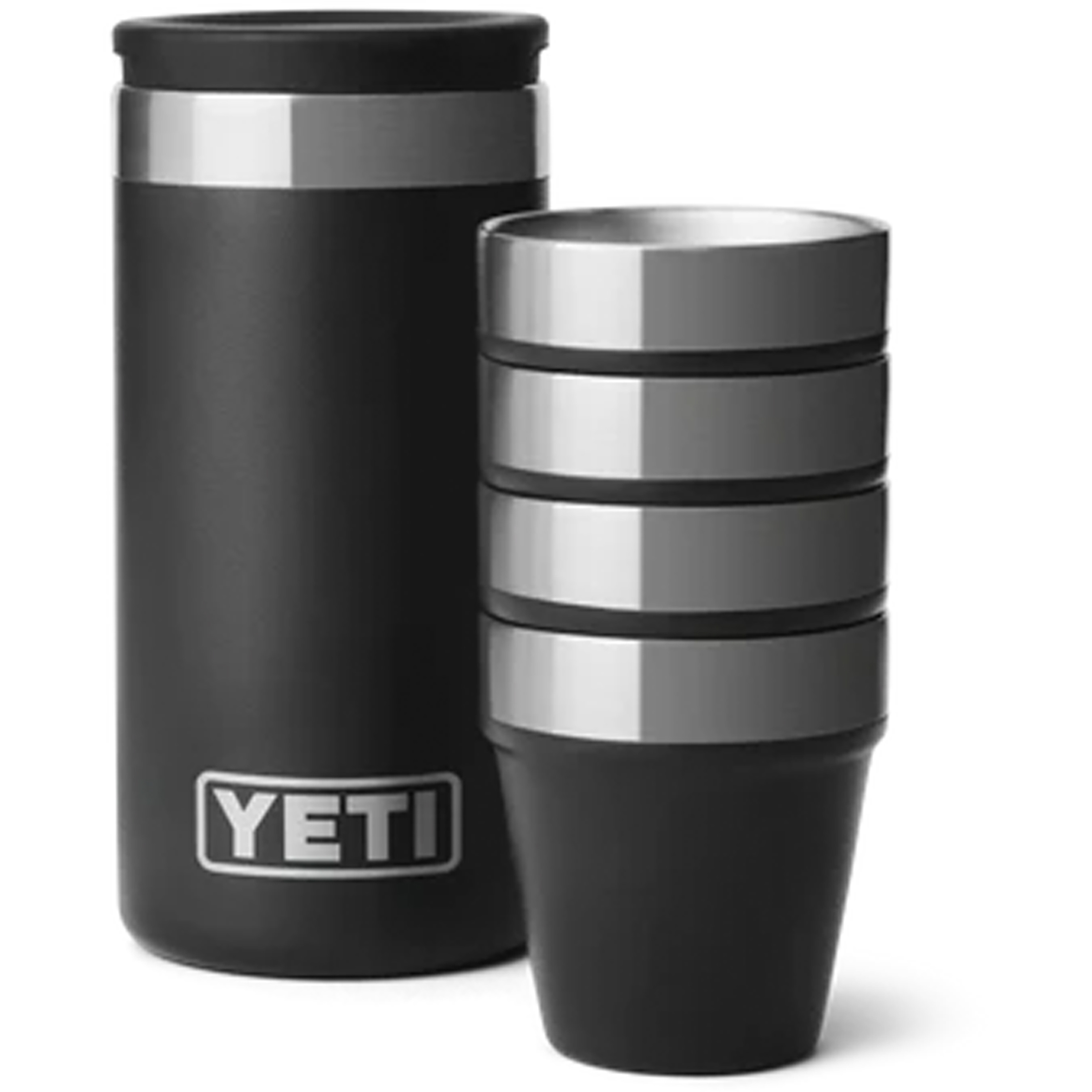 Yeti Shot Glasses & Case Isolierflaschen schwarz Größe 50ML