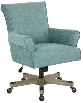 Office Star Products OSP Megan Office Chair with Wood Base