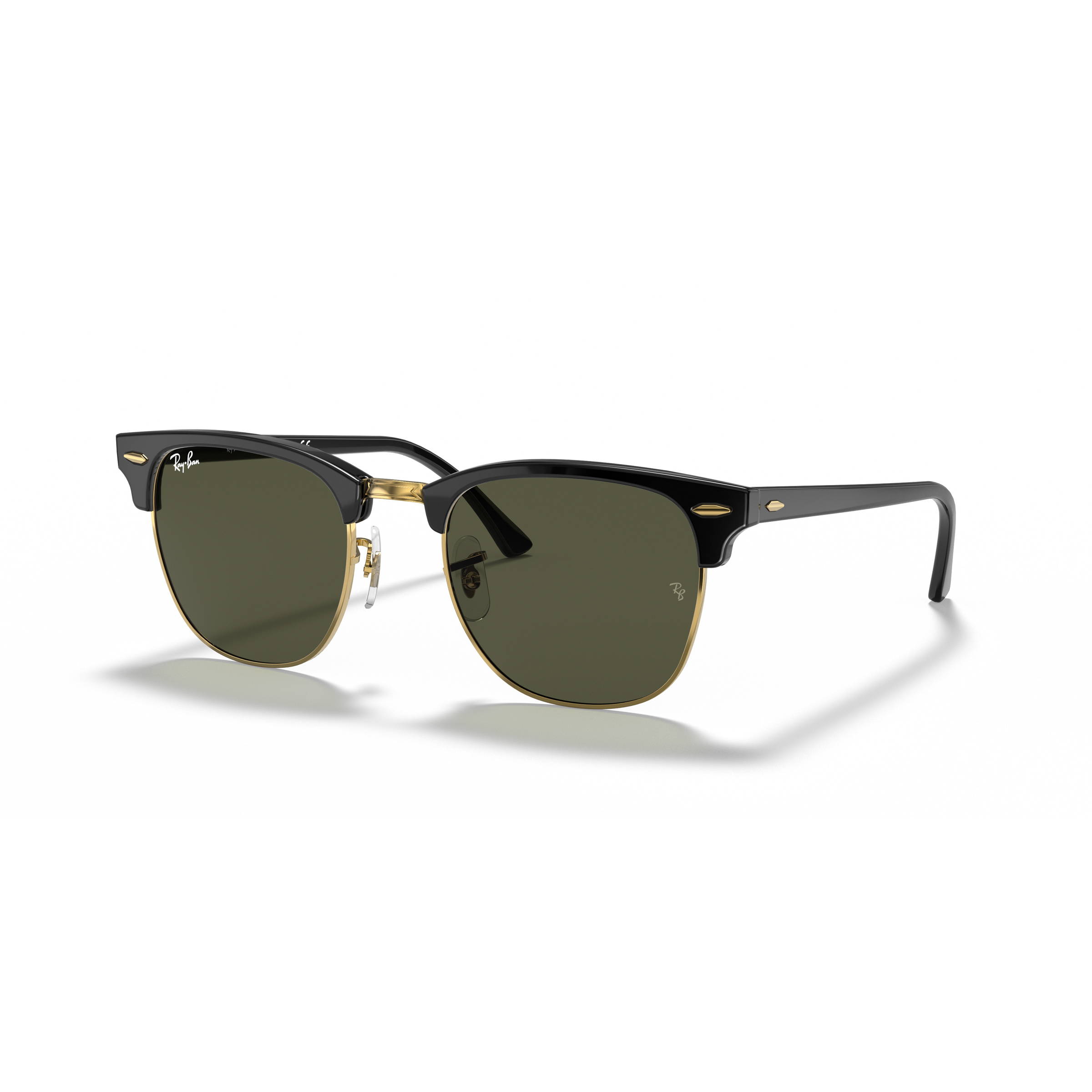 Ray Ban Clubmaster Sonnenbrille Sonnenbrillen weiss Lifestyle