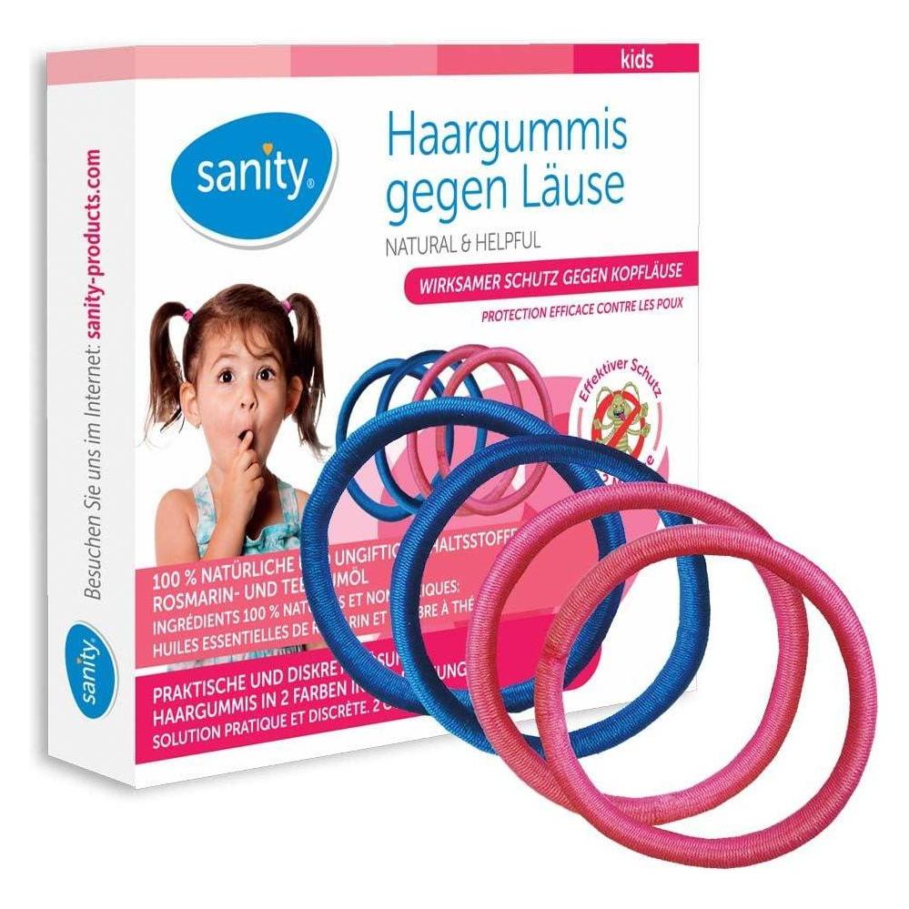 Sanity Geistiger Gesundheit ruhig alle Haare Elastizbänder. 4 Stück (Haargummi) (5907438902126)