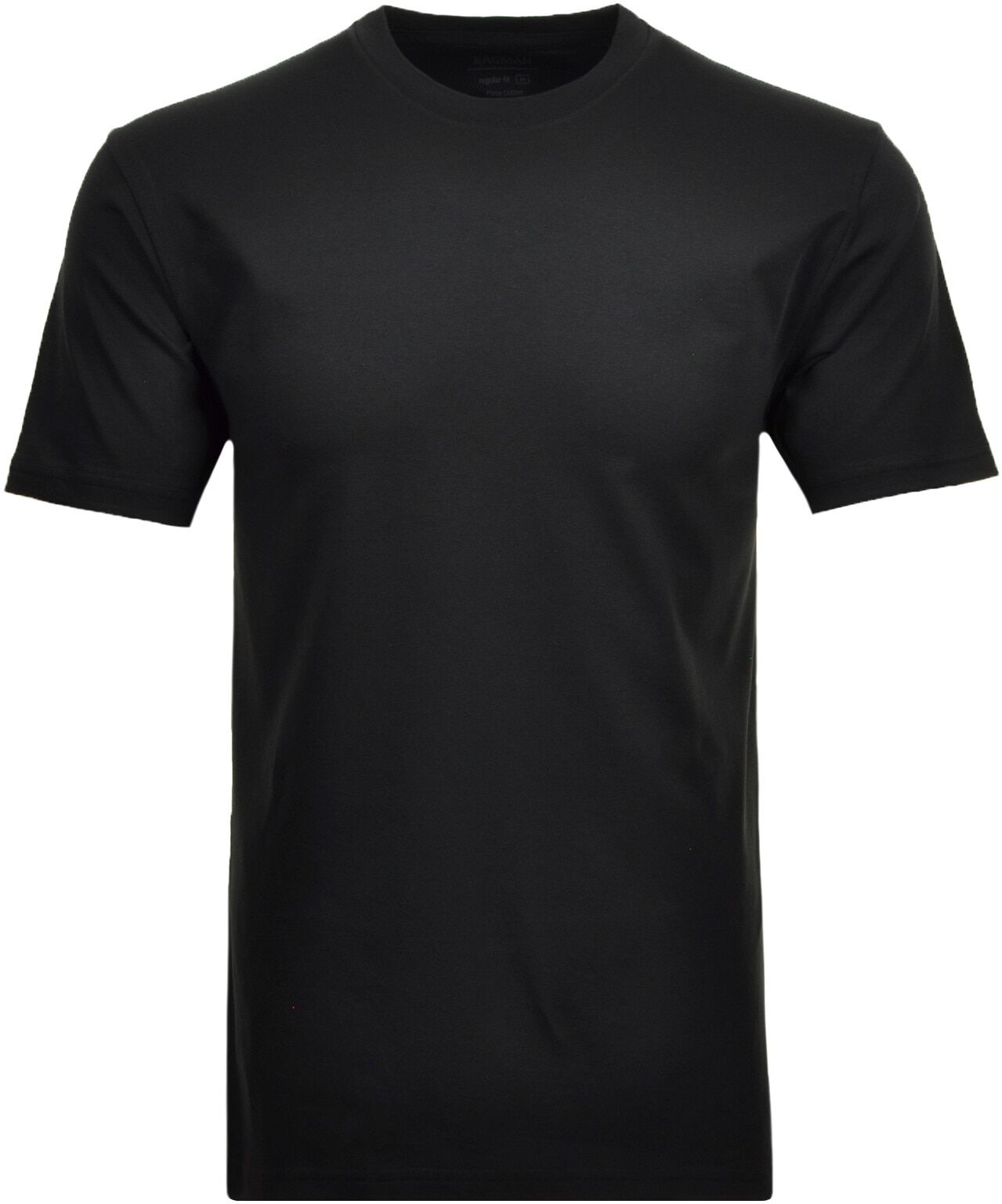 T-Shirt RAGMAN "Set:", Herren, Gr. 7XL, schwarz, Jersey, Baumwolle, regular fit, Rundhals, Shirts T-Shirt schwarz 7XL