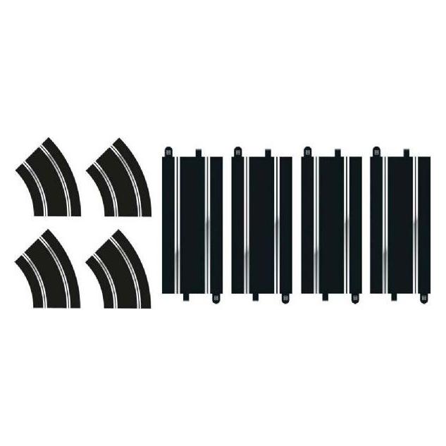 Scalextric Standard Straight and R2 Curve Track Extension Pack - Replaces C8556 (C8198)