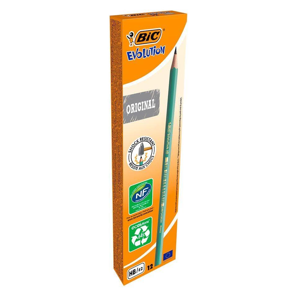 Bic Bleistift Ecolutions 650/655 (2 mm, HB, 12x) (880311)