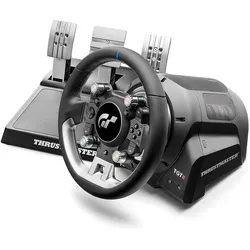 Thrustmaster T-GT II Rennlenkrad + 3 Pedale + Playseat Trophy – Ohne Standfuss, Mit Rennsitz (PC, PS4, PS5), Gaming Controller