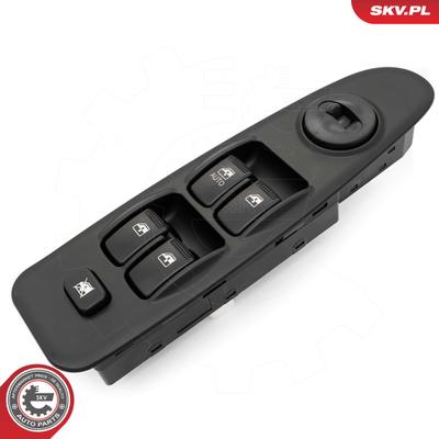 ESEN SKV Schalter, Fensterheber fahrerseitig 37SKV458 für HYUNDAI