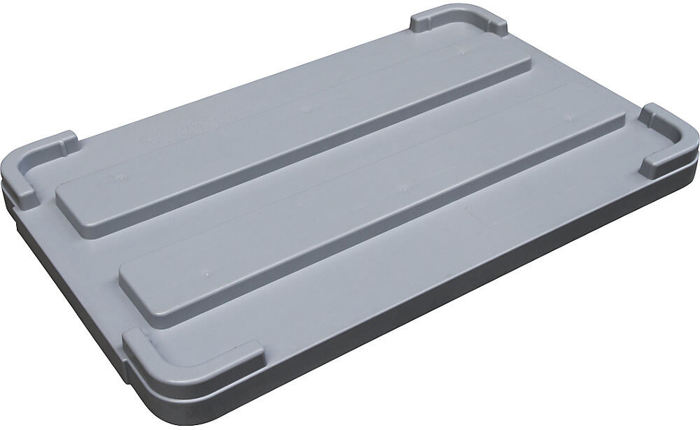 Deckel für Altbatterie-Box, für Inhalt 300 l, LxB 1030 x 650 mm, grau CEMO