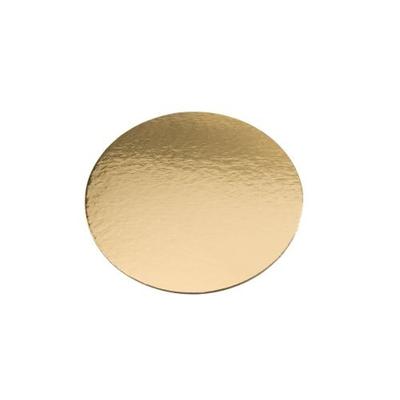 CROKUS Einseitige Kartonronden Gold ø 30 cm (100 Stück)