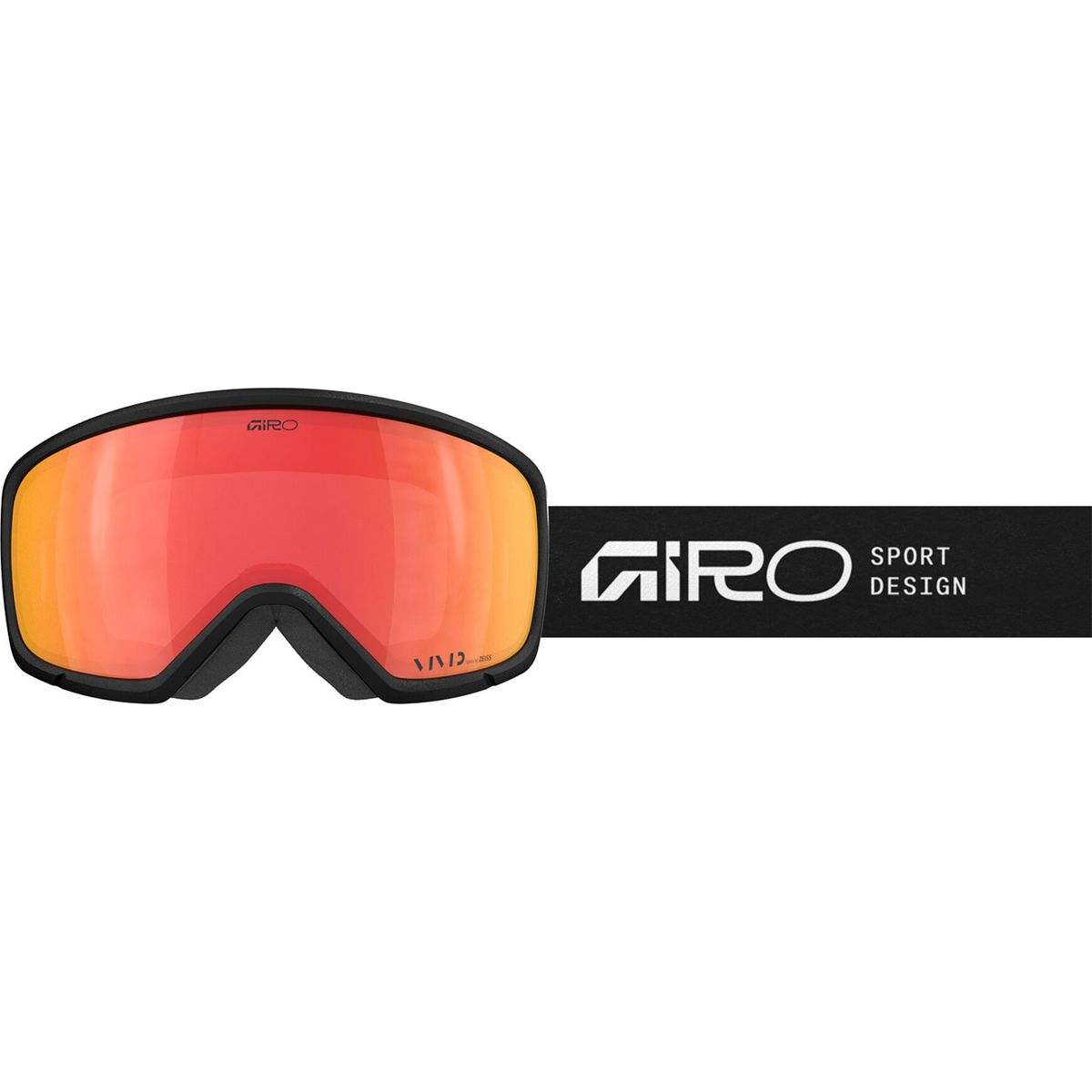 Giro Snow Ringo stacked black vivid ember 300117-004