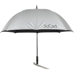 JuCad Golfschirm mit Stift - silber