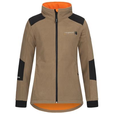Outdoorjacke DEPROC ACTIVE "CANADA Women", Damen, Gr. 40 (M), braun, Web, 96% Polyester, 4% Elasthan, regular fit hüftbedeckend, mit Daumenlöchern,mit Schneefang,mit verstellbarem Klettverschluss, Jacken Outdoorbekleidung Outdoorjacke...