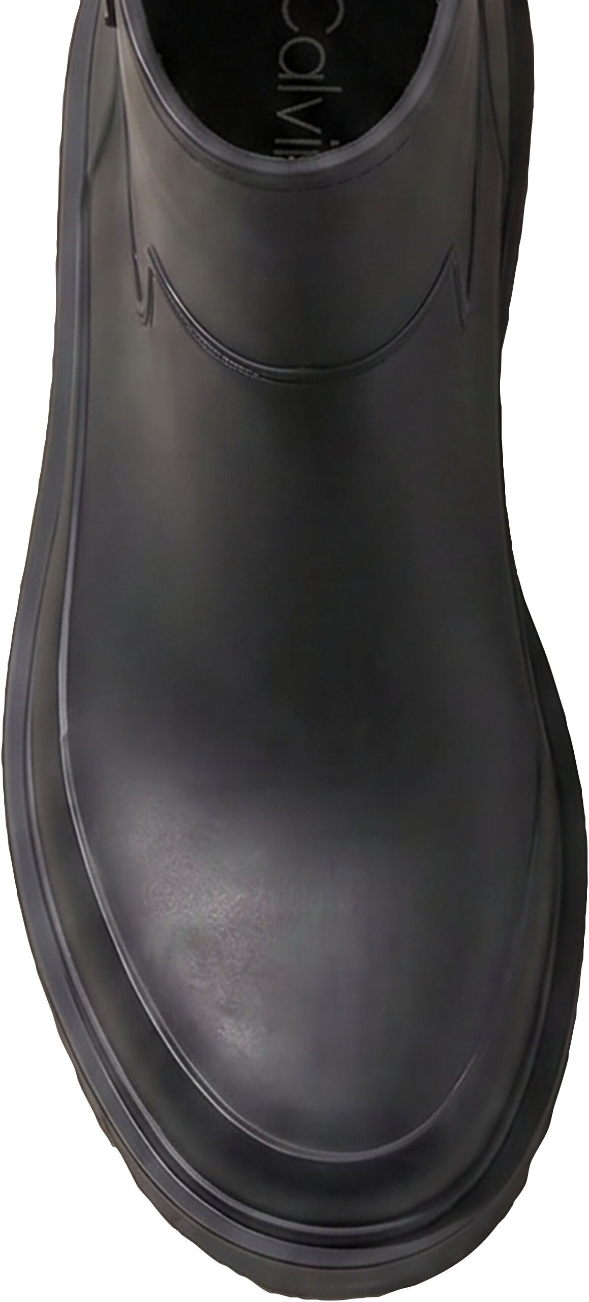 Gummistiefel CALVIN KLEIN "COMBAT RAIN BOOT", Herren, Gr. 44, Textil, Normalschaft, schwarz, Synthetik, unifarben, Schuhe Gummistiefel, Rainboots, Regenstiefel zum Schlupfen