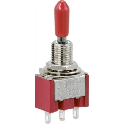 TRU COMPONENTS TC-9353984 Wippschalter 250 V/AC 3A 1 x Ein/Aus/Ein rastend 1St.