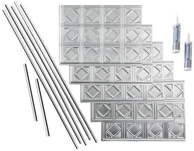 Fasade FASÄDE Traditional Style 4 Decorative Vinyl Backsplash Panel