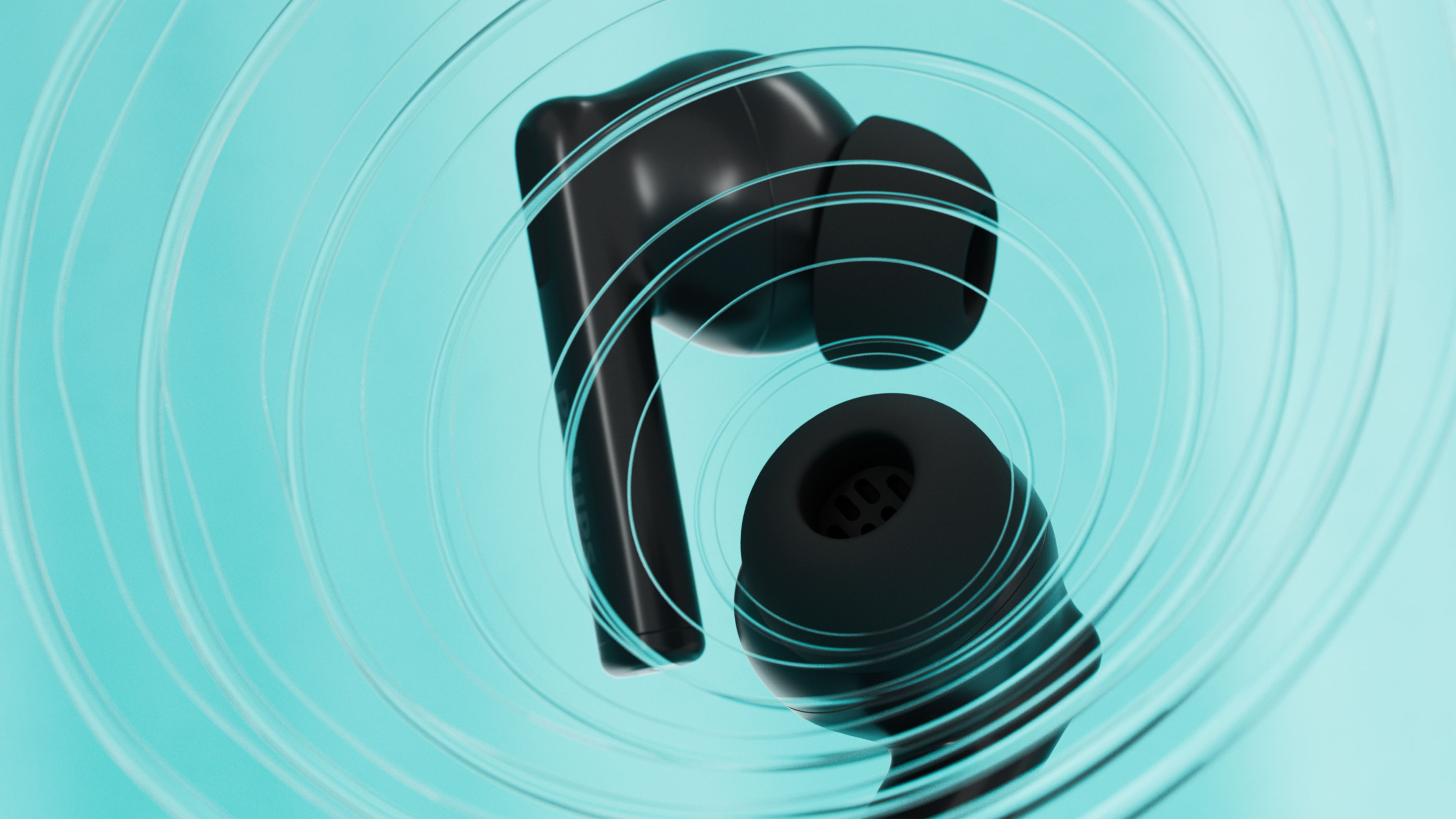 Philips wireless In-Ear-Kopfhörer "TAT 2520", schwarz, B:3,2cm H:2,3cm T:2,08cm, Kopfhörer, wireless In-Ear-Kopfhörer