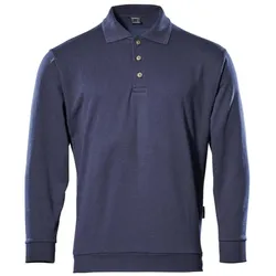 MASCOT Trinidad Polo-Sweatshirt CROSSOVER Marine 3XL - 00785-280-01-3XL - Marine
