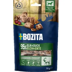 BOZITA Meaty Bites Elch, Ente Hundeleckerli 70g
