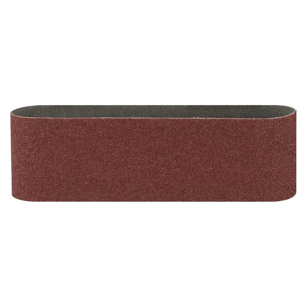 Bosch Zubehör 3tlg. Schleifband-Set für Bandschleifer, rote Qualität K = 80 (80) (2609256212)