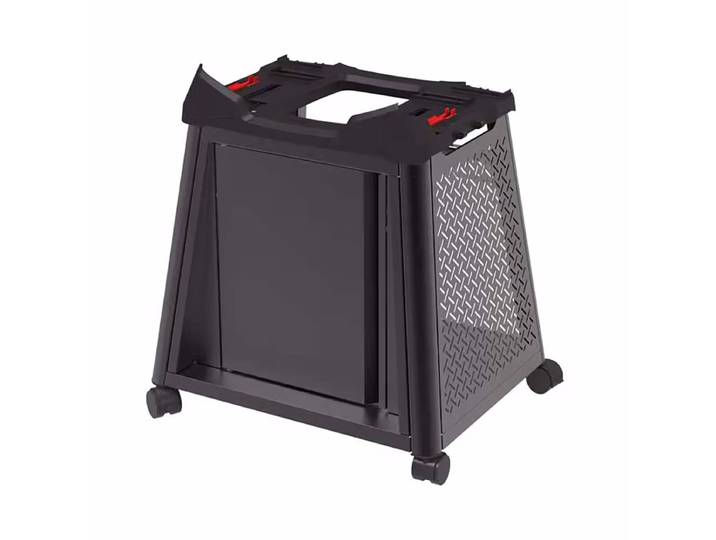 Weber Premium Rollwagen Q N-Serie – Weber Grill Ablage/Grill Rollwagen/Grill Erweiterung – schwarz