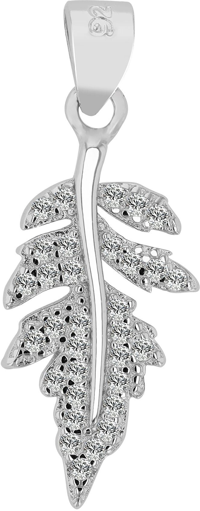 Kettenanhänger AKZENT "Andrina" aus 925 Sterlingsilber, rhodiniert, langlebig", silber (silberfarbig), Schmuckanhänger, Damen, Silber 925 (Sterlingsilber), Kettenanhänger