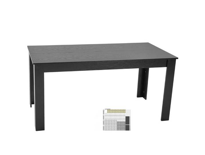 Table à Manger Rectangulaire - DUOKU - 160 cm - Bois - 6 Places - Mobilier Moderne
