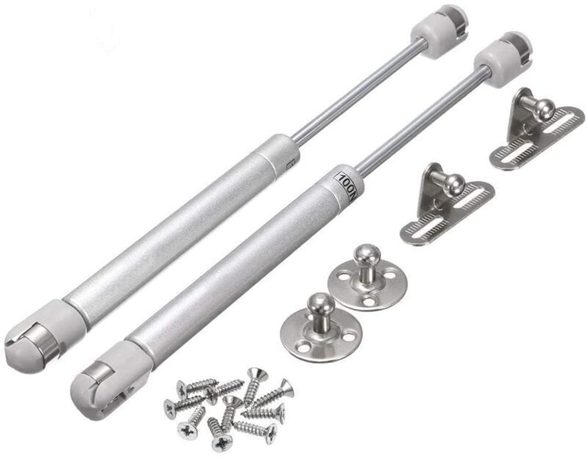 Set van twee 80N hydraulische gasveren voor keukenkastdeuren en meubels