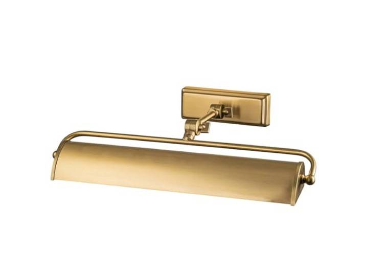 Elstead Lighting WINCHFIELD-PLM-AB Bilderleuchte WINCHFIELD 2xE14 40W Stahl Messing gealtert H:12.7cm B:44.5cm dimmbar