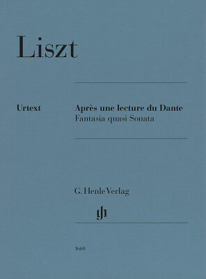 Henle Verlag Liszt Après une Lecture