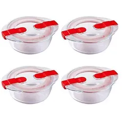Pyrex Mikrowellen, Vorratsbehälter, Transparent