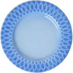 RICE Frühstücksteller Keramik, Sky Blue Ø 23 cm