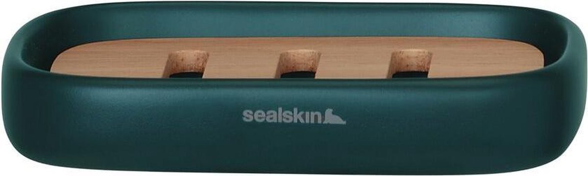 Sealskin Mind Zeepbakje Zeephouder Donkergroen