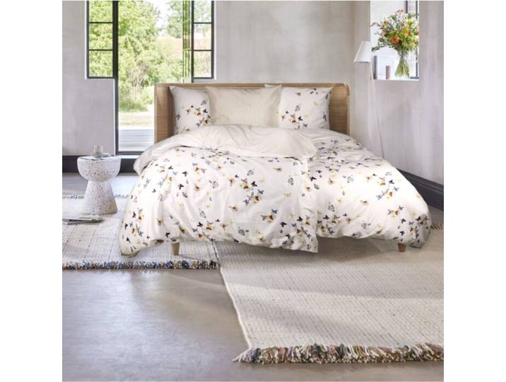 Esprit Bettwäsche Spring Butterflies mit bunten Schmetterlingen – 50x70 cm / 160x210 cm