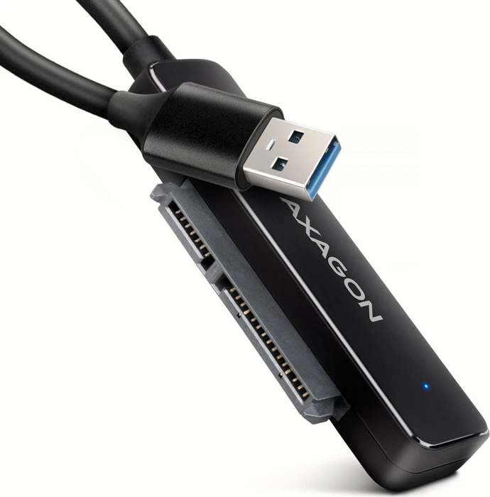 AXAGON ADSA-FP2A, USB-A 5Gbps > SATA 2,5" SSD/HDD SLIM Adapter, Kabel 20 cm