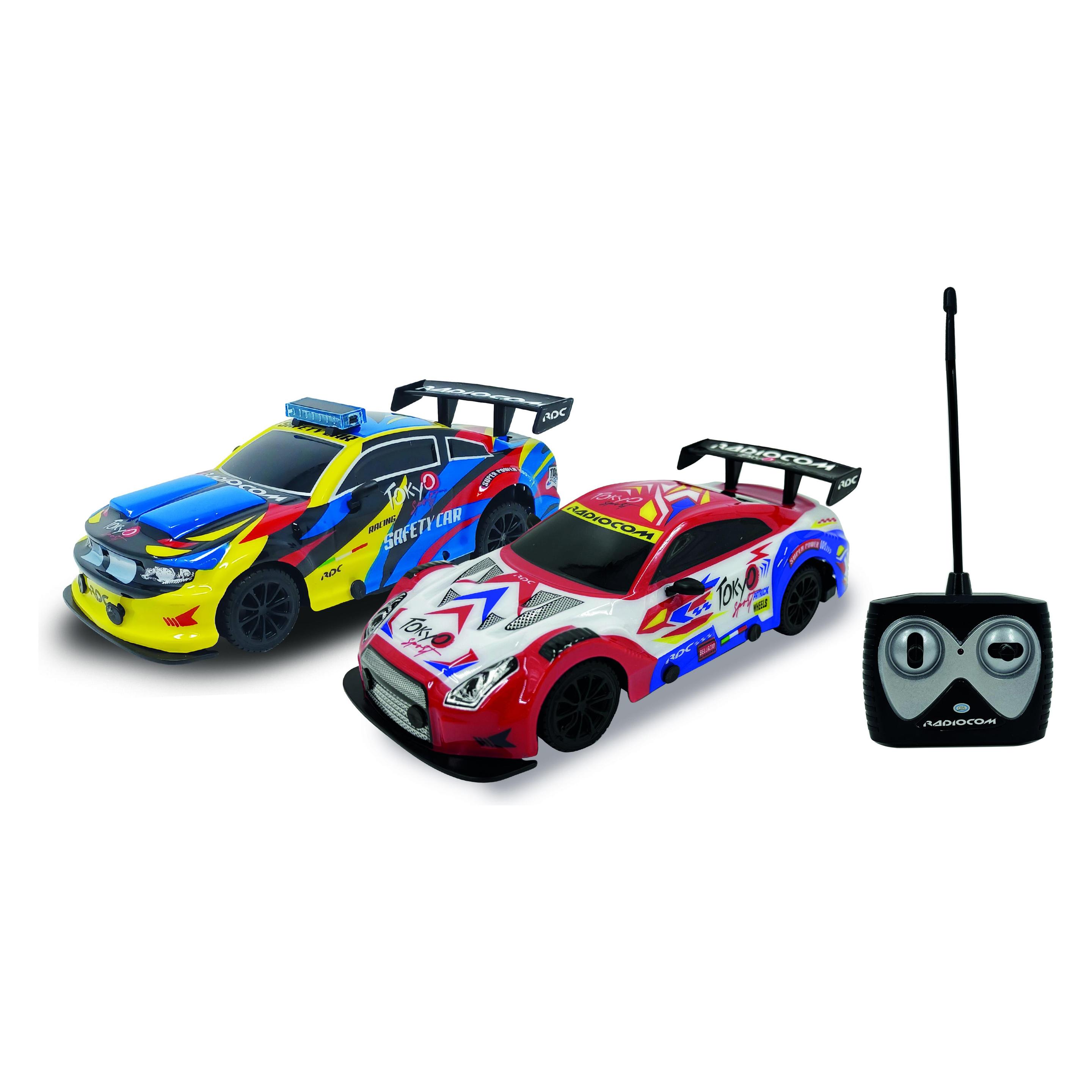 Radiocom - Tokyo Sport Car 1:24 Scale, RC 27 Mhz. LEXAN SHELL batteries not included (40680)