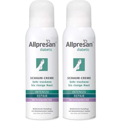Allpresan diabetic Inten.+Repair m.Urea beruh.Duft 2x 2x125 ml Schaum