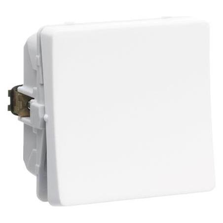 LK FUGA 1-poliger Schalter 1 Modul, Weiss- In Tasche für DIY (AAK542D60011L)