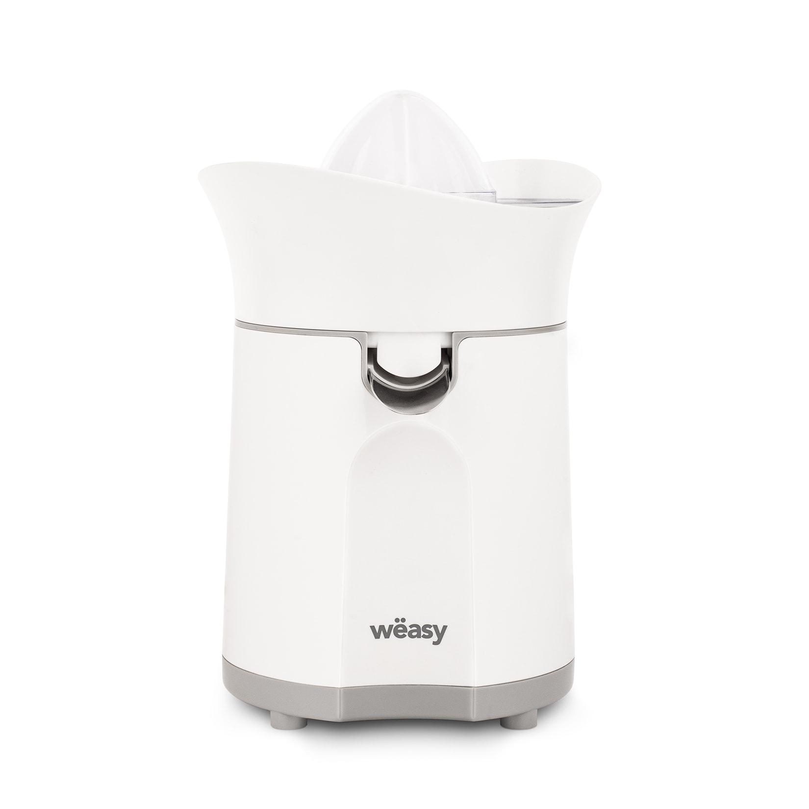 Wëasy Elektrische Zitruspresse CITRU6 BPA-frei, 2 Kegel, spülmaschinenfest, Orangen-, Zitronen-, Grapefruitsaft, 85W