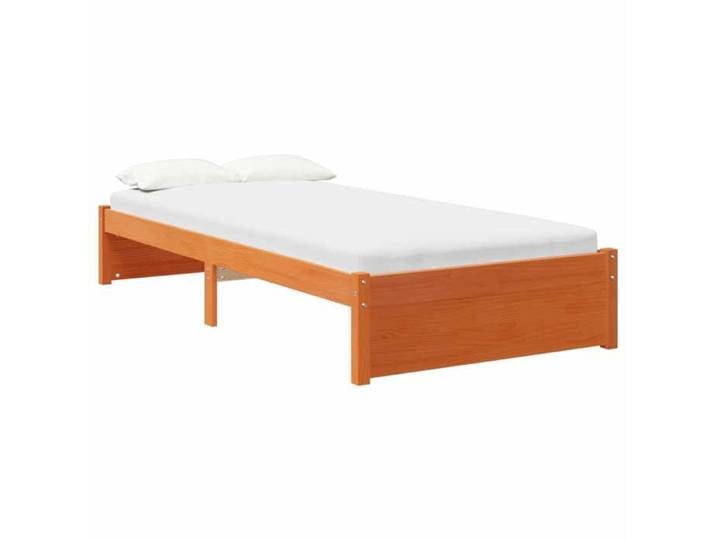 NEUF Lit 1 place - Pour chambre - Structure de lit - Pin massif 726971
