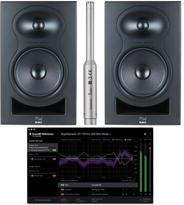 Kali Audio LP-6 2nd Wave Sonarworks Bdl Noir